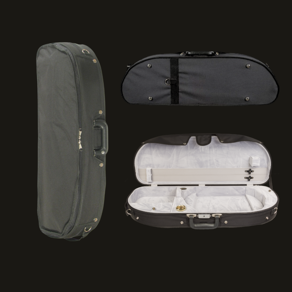 Violin Case - Bobelock Wooden Half-Moon